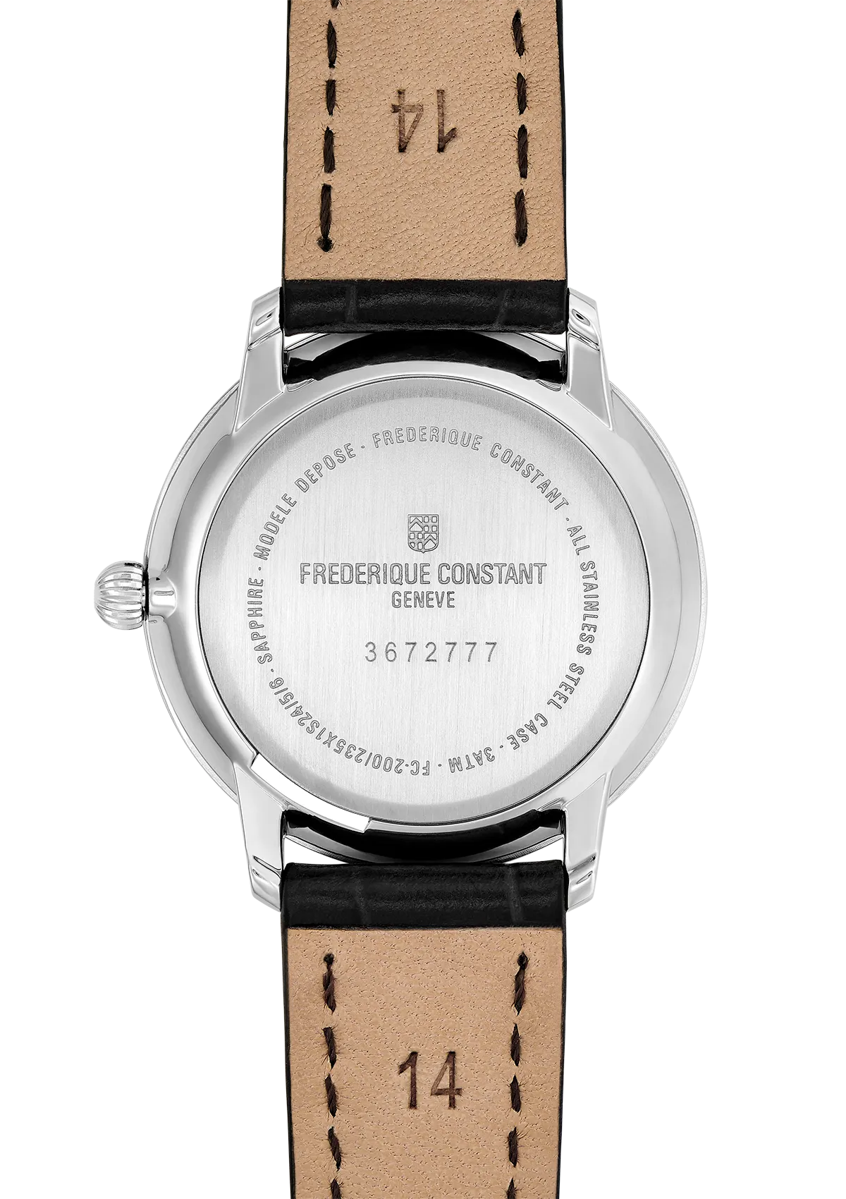 Classics Slimline Ladies Small Seconds Watch FC-235M1S6